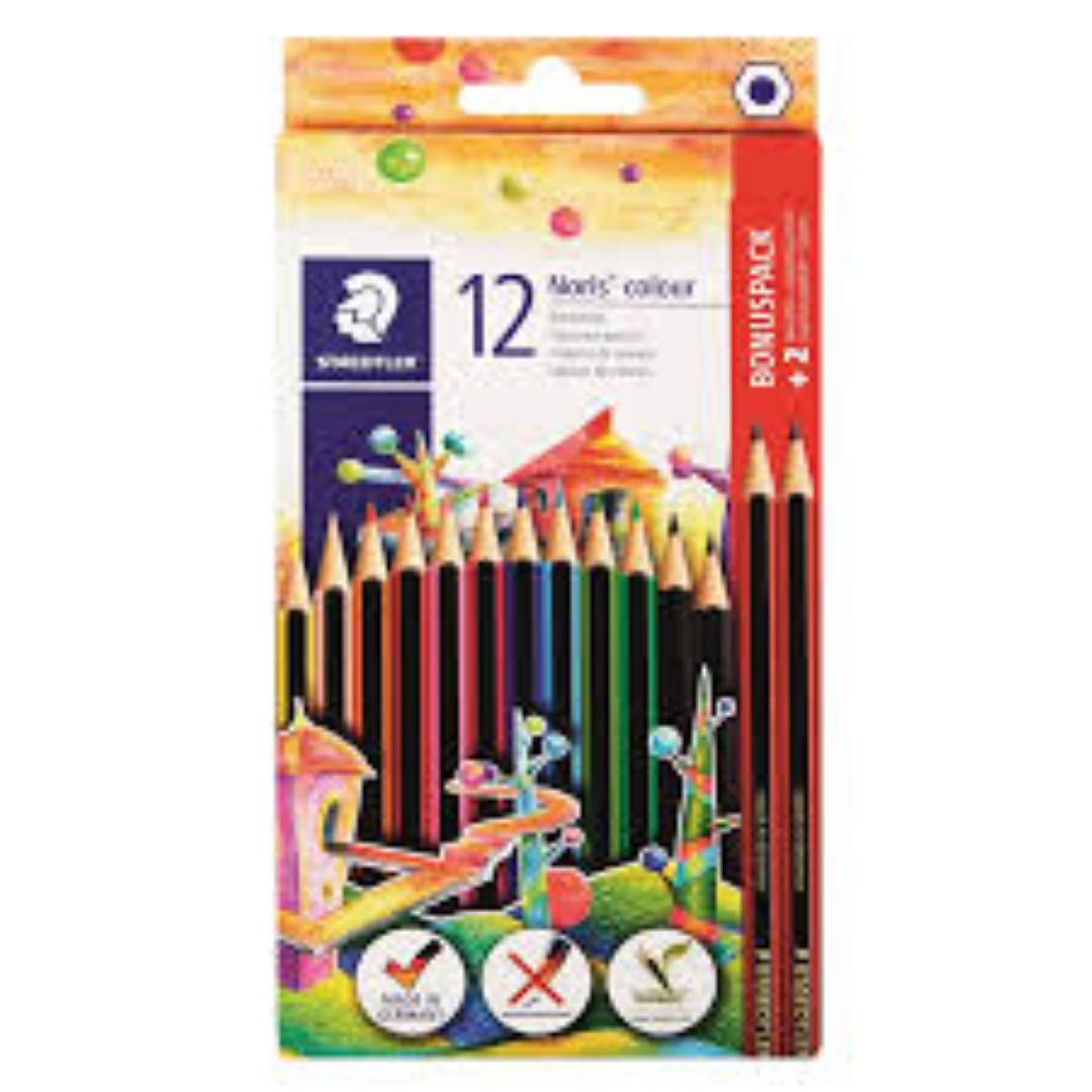 Staedtler Colouring Pencils Set=12col. ST-144-01-NC12
